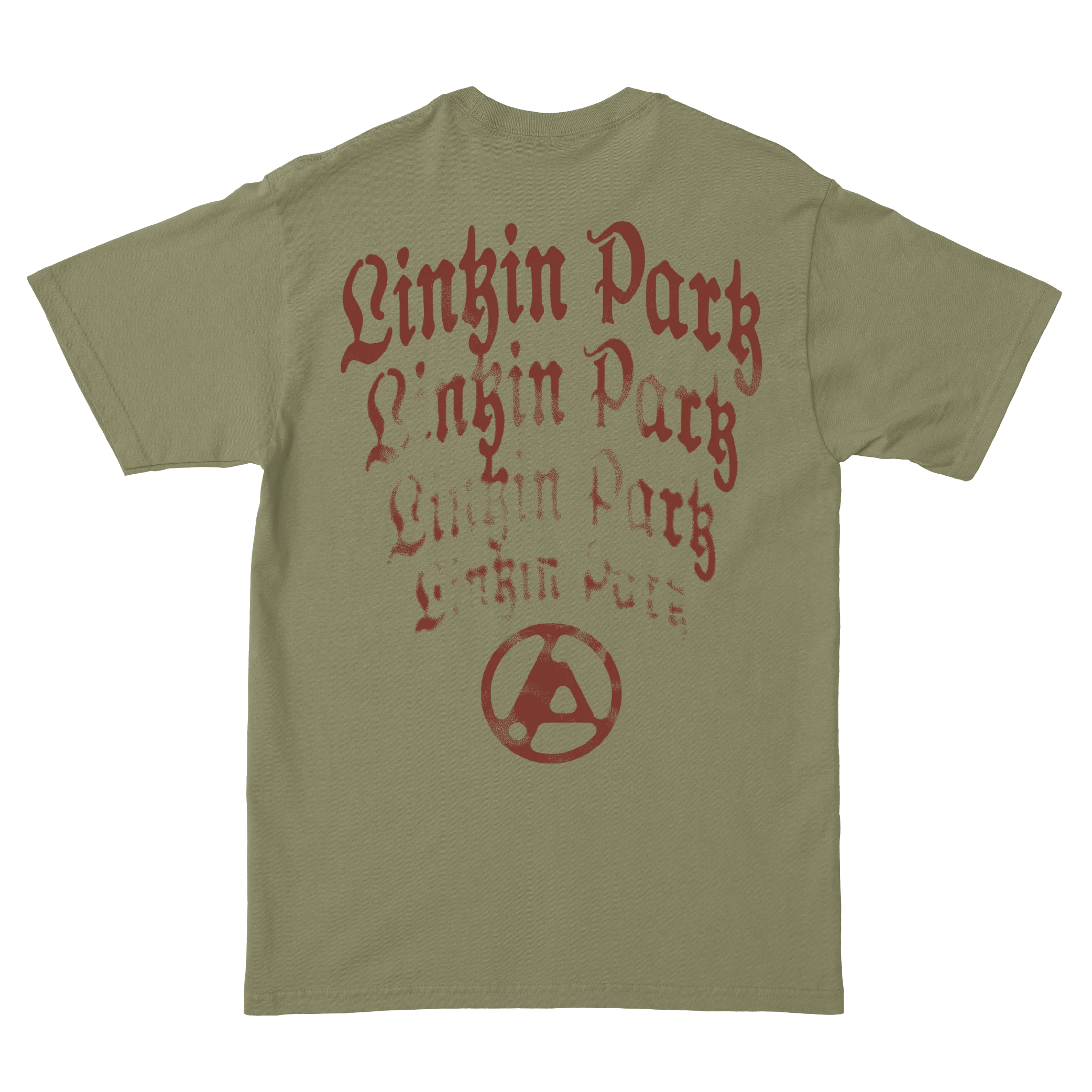 Arch Repeat Light Olive Tee - Image 2