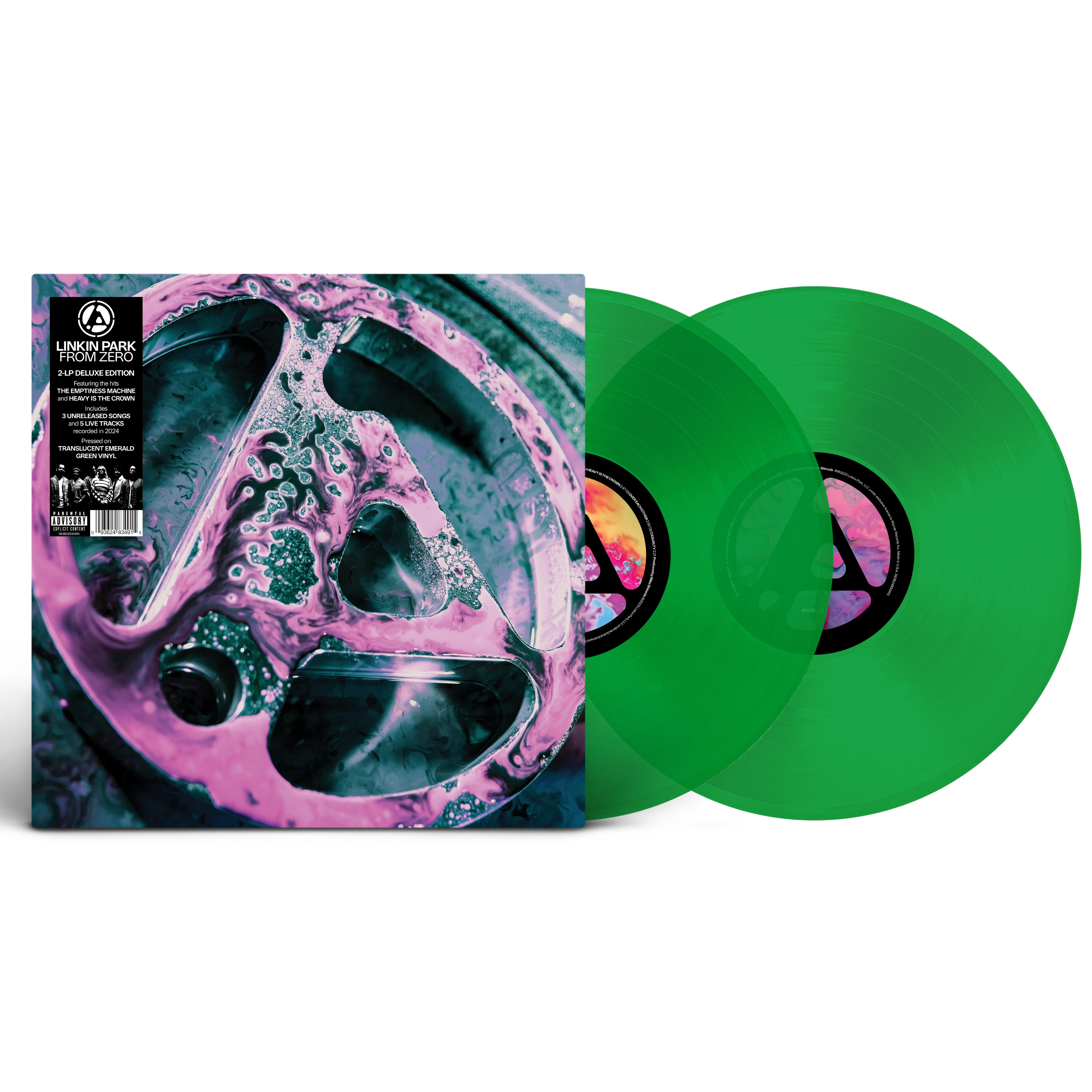 FROM ZERO (DELUXE EDITION) TRANSLUCENT EMERALD GREEN VINYL 2LP