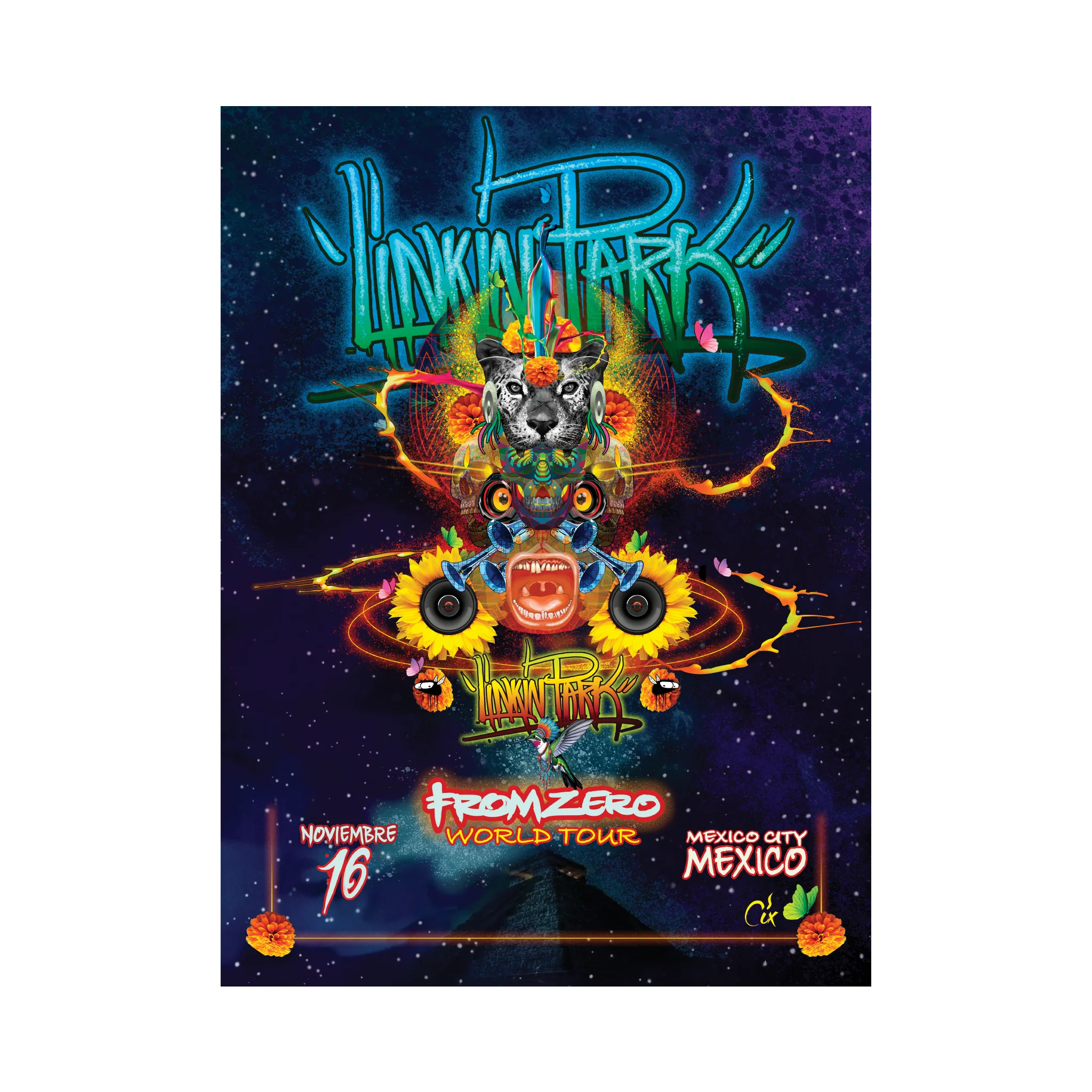 FZ 2025 Tour Mexico City Poster (Nov 16th) - Cix