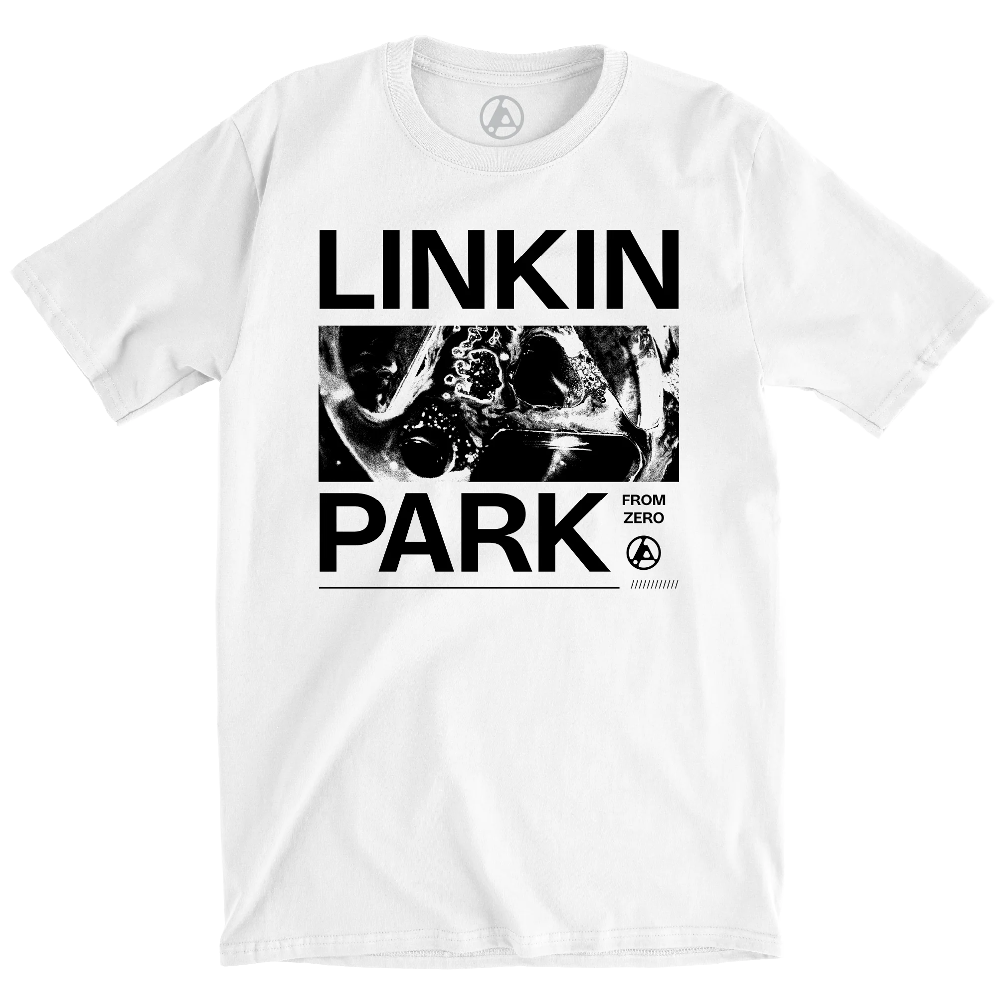 FZ BLACK SWIRL WHITE TEE
