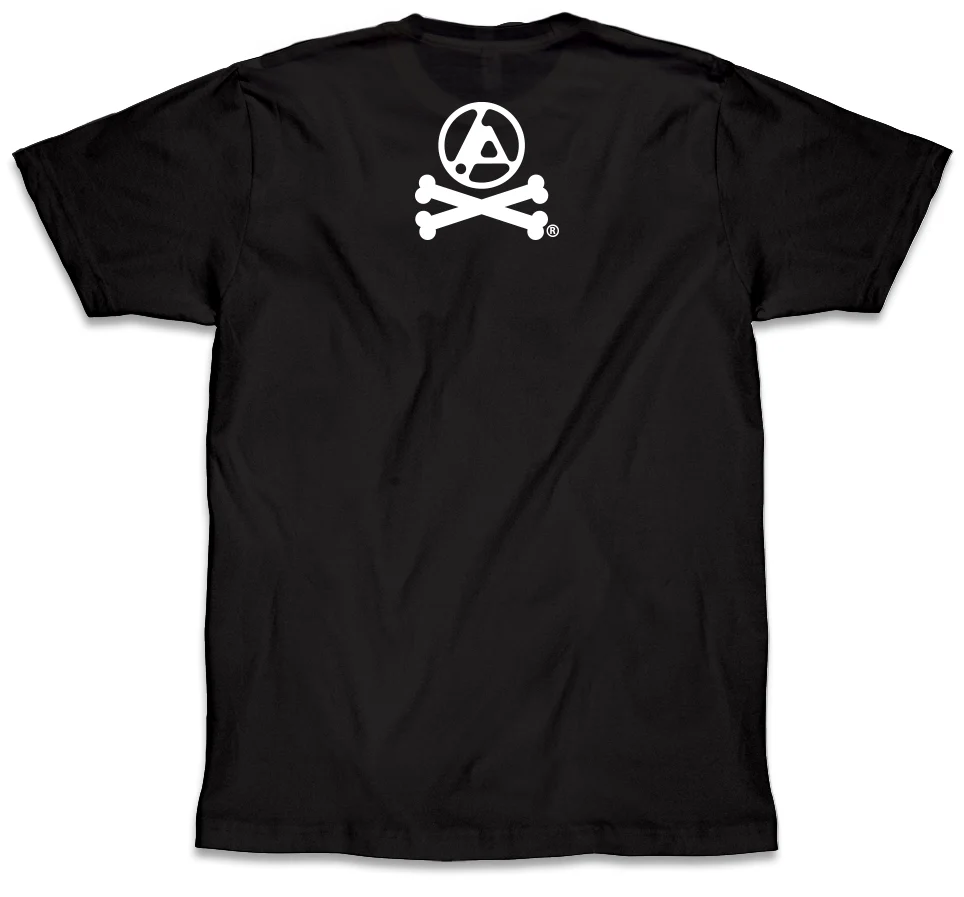 JC X Linkin Park Official Collab - Collegiate Crest Black Tee - Image 2