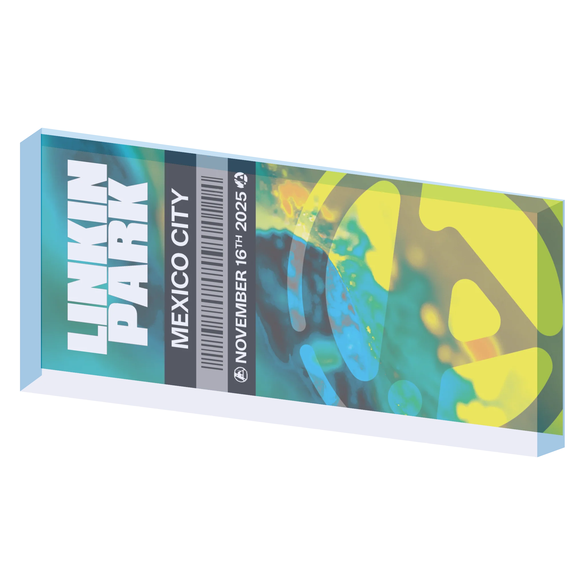 Mexico City Commemorative Ticket Magnet (Nov 16th)